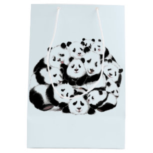 Sac Cadeau Moyen Pandas - Pandemic - Big Hugs - Drawings Collection
