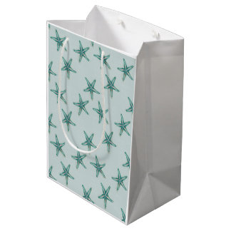 Sac Cadeau Moyen Papier de tissu de conception Starfish