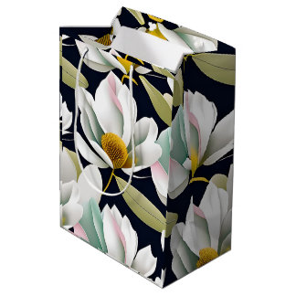 Sac Cadeau Moyen Papier de tissus Magnolia