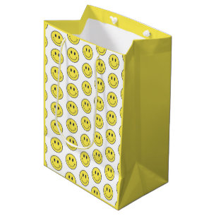 Sac Cadeau Moyen Papier d'enveloppement sourire