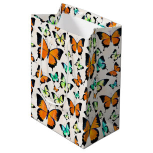 Sac Cadeau Moyen Papillons d'été