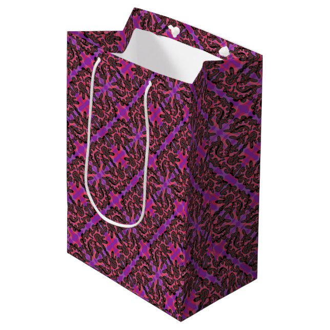 Sac Cadeau Moyen ParPLe (Devant Angle)