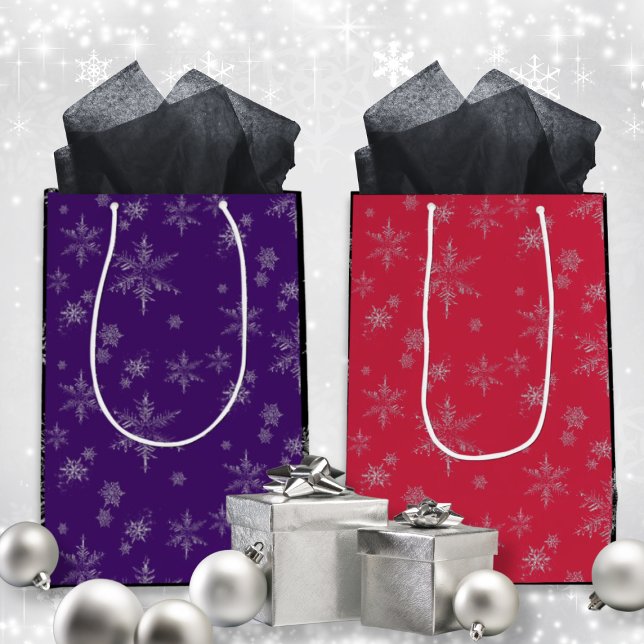 Sac Cadeau Moyen Parties scintillant argentée en état de détresse S (Créateur téléchargé)