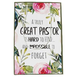 Sac Cadeau Moyen Pastor Anniversaire Cadeau