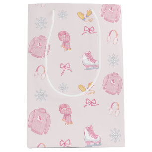 Sac Cadeau Moyen Patinage artistique sur le sucre et la glace Patin