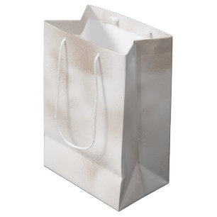 Sac Cadeau Moyen Pearl White Christmas