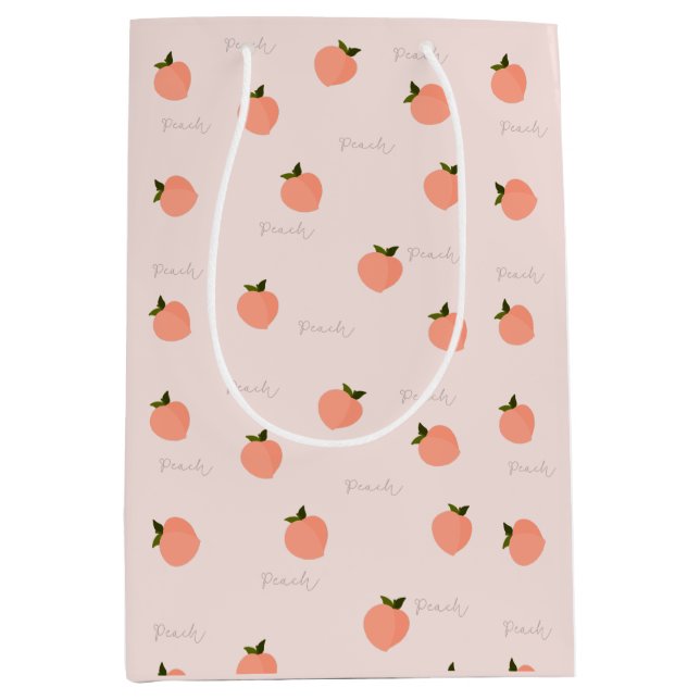 Sac Cadeau Moyen Pêcher Pêche  (Devant)