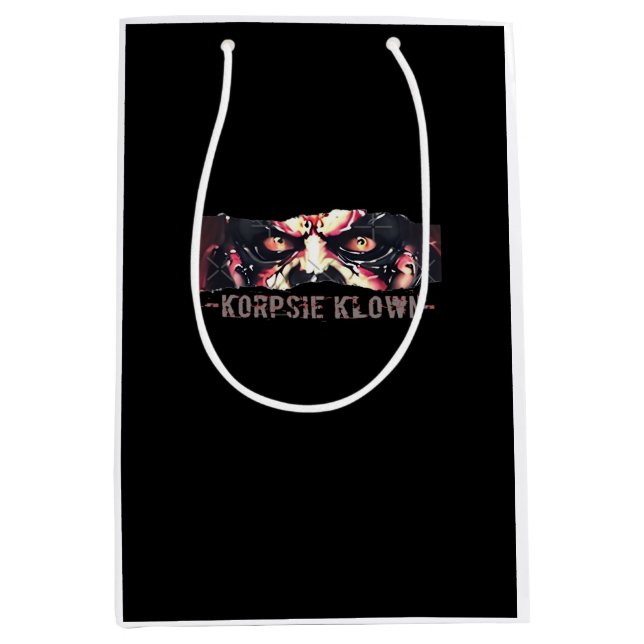 Sac Cadeau Moyen Peekaboo Graphisme Vibes d'automne (Devant)