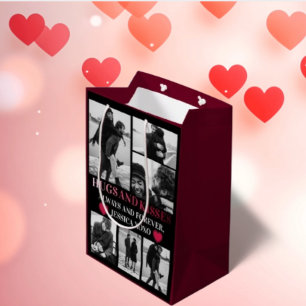 Sac Cadeau Moyen Personnalisé Joyeux Valentines Jour 6 Photo