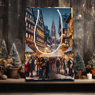 Sac Cadeau Moyen Personnes à Strasbourg, France Marché de Noël