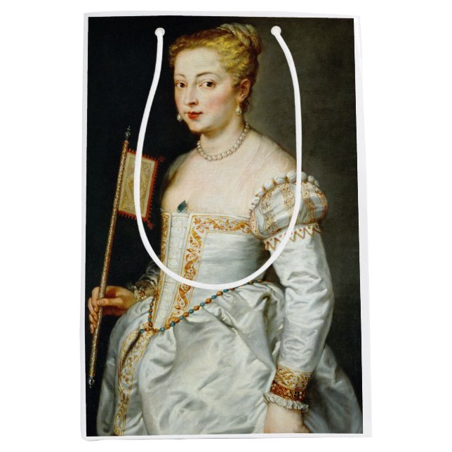 Sac Cadeau Moyen Peter Paul Rubens Portrait d'une dame (Devant)