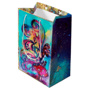 SAC CADEAU MOYEN PETITE ELLE DE CHAMPIGNONS