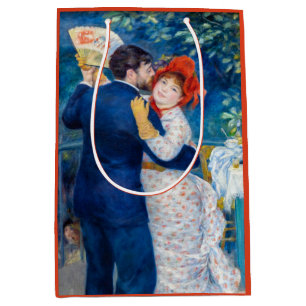 Sac Cadeau Moyen Pierre-Auguste Renoir - Danse de campagne