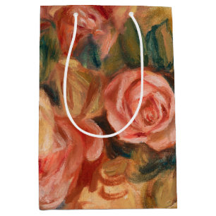 Sac Cadeau Moyen Pierre-Auguste Renoir - Rose