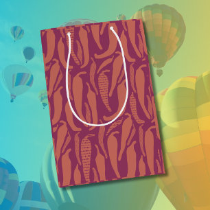 Sac Cadeau Moyen Piment Hatch du Nouveau-Mexique Inspiré