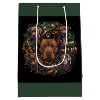 Sac Cadeau Moyen Pitbull