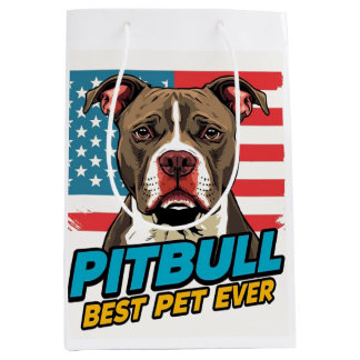 Sac Cadeau Moyen Pitt Bulls Are The Best Pet Ever