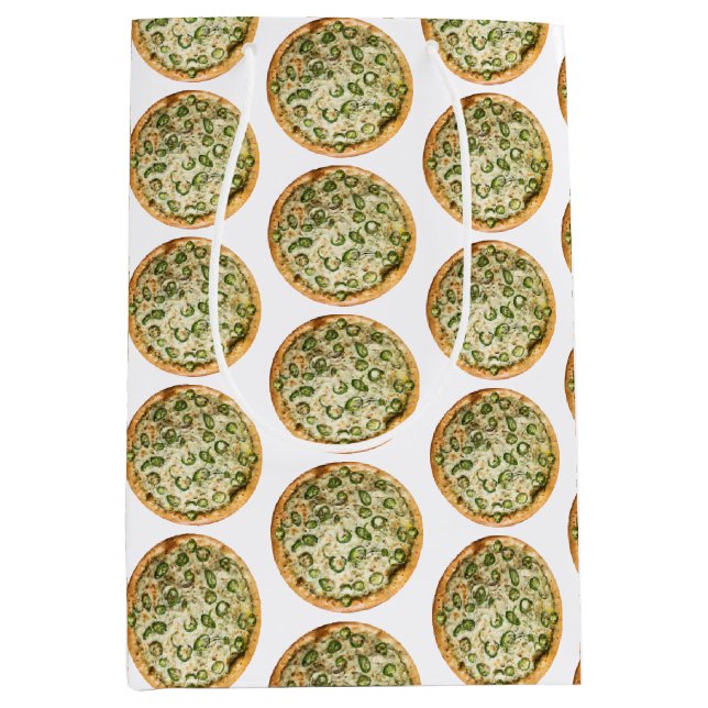 Sac Cadeau Moyen Pizza (Devant)