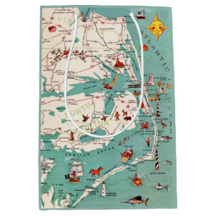 Sac Cadeau Moyen Plages des Banques Extérieures