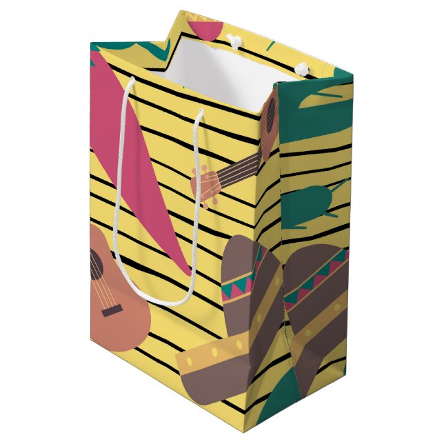 Sac Cadeau Moyen Poivre (Devant Angle)