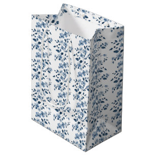 Sac Cadeau Moyen Positions Bleues Sur La Vigne
