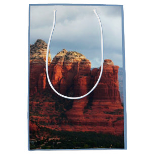 Sac Cadeau Moyen Pot de café nuageux Rock à Sedona Arizona