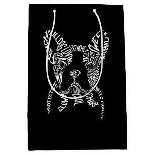 Sac Cadeau Moyen Pour Amoureux de les chiens French Bulldog