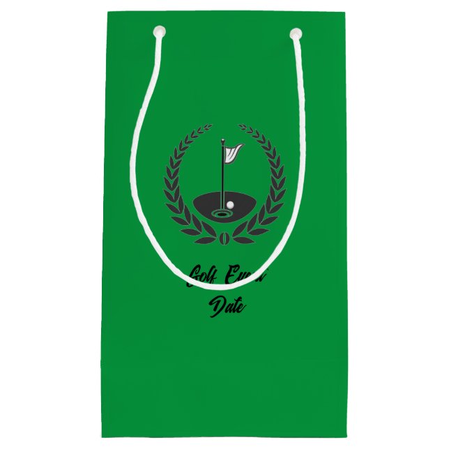 Sac cadeau moyen pour l'événement Golf (Devant)