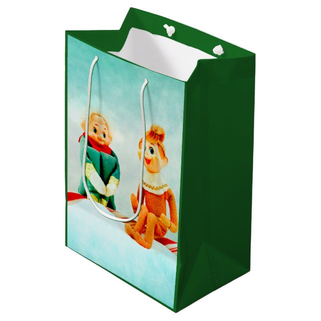 Sac Cadeau Moyen Première date Elf (Devant Angle)