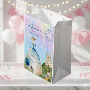Sac Cadeau Moyen Princess Birthday Kids