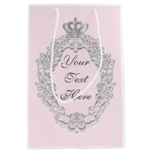 Sac Cadeau Moyen Princesse vintage Crown Personalized Bag de conte