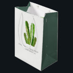 SAC CADEAU MOYEN PROCEDE DE DESERT CACTUS FOLIAGE WATERCOLOR<br><div class="desc">Si vous avez besoin d'une personnalisation ou d'autres éléments correspondants,  n'hésitez pas à me contacter à l'adresse yellowfebstudio@gmail.com</div>