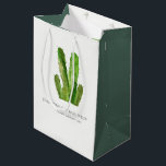 SAC CADEAU MOYEN PROCEDE DE DESERT CACTUS FOLIAGE WATERCOLOR<br><div class="desc">Si vous avez besoin d'une personnalisation ou d'autres éléments correspondants,  n'hésitez pas à me contacter à l'adresse yellowfebstudio@gmail.com</div>