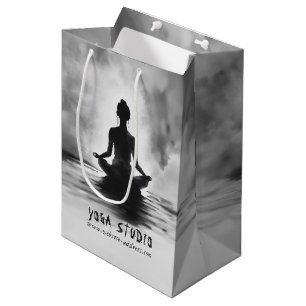Sac Cadeau Moyen Professeur de méditation de yoga peinture à l'encr