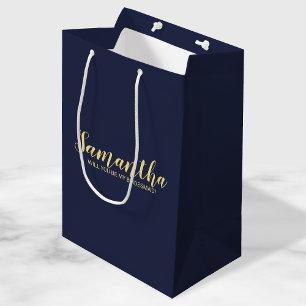Sac Cadeau Moyen Proposition de Bridesmaid moderne