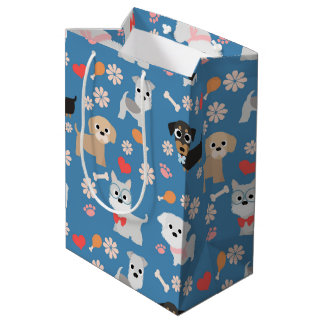 Sac Cadeau Moyen Puppies adorables