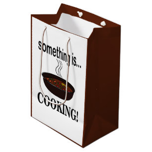 Sac Cadeau Moyen Quelque chose cuit