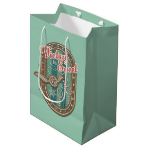 Sac Cadeau Moyen QUIDDITCH™ Victory est Sweet Holiday Cookie Graphi