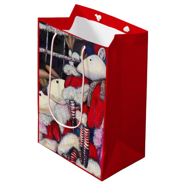 Sac Cadeau Moyen Réalité sur les vacances (Devant Angle)