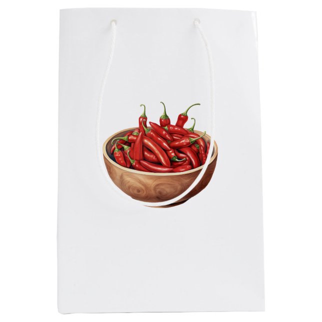 Sac Cadeau Moyen Red Chili Peppers (Devant)