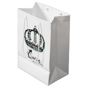 Sac Cadeau Moyen "Reine !
