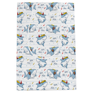 Sac Cadeau Moyen Requin mignon