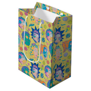 Sac Cadeau Moyen RICK ET MORTY™   Motif de famille Smith infecté