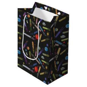 Sac Cadeau Moyen RICK ET MORTY™ Motif de la comète spatiale