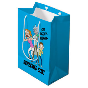 Sac Cadeau Moyen RICK ET MORTY™ Rick, Morty et Summer
