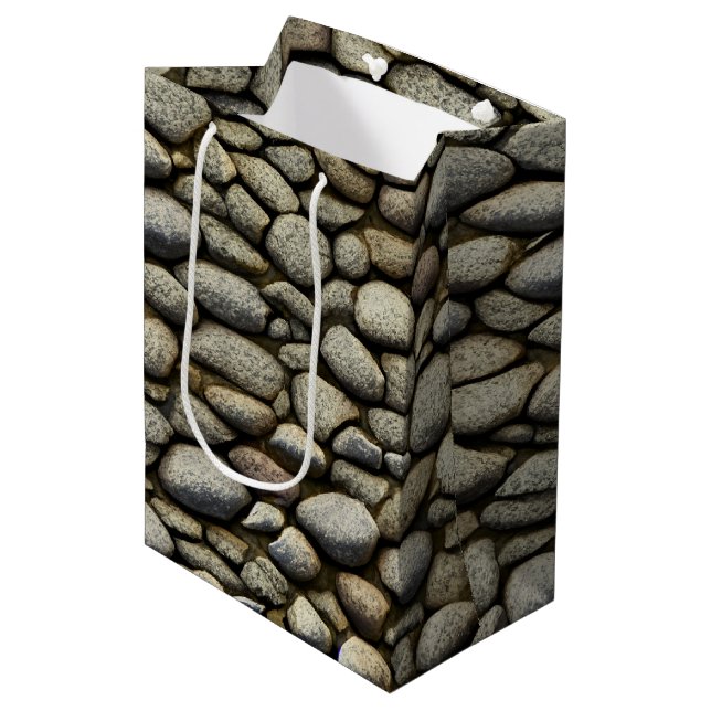 Sac Cadeau Moyen Rock Garden (Devant Angle)