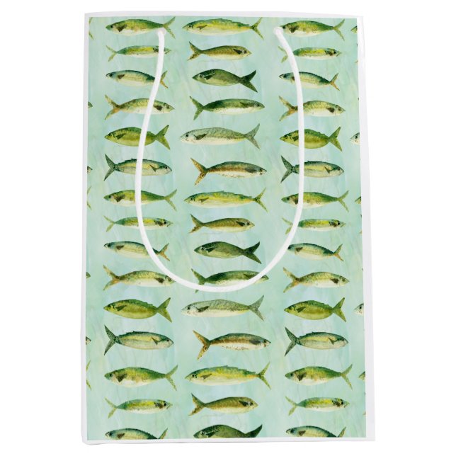 Sac Cadeau Moyen Roll de poisson d'eau (Devant)