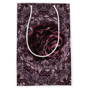 Sac Cadeau Moyen Rose Mandala