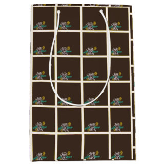 Sac Cadeau Moyen Rose Toffee