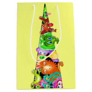 Sac Cadeau Moyen Sac-cadeau Aliens joueurs - Vos couleurs